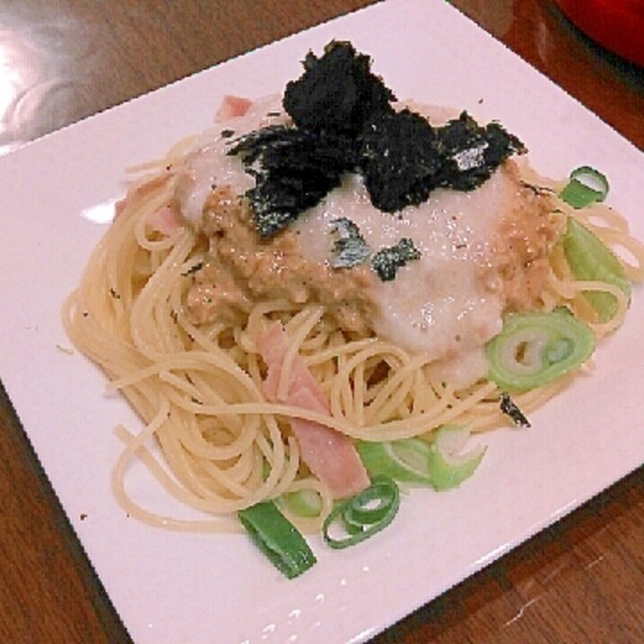 納豆パスタ